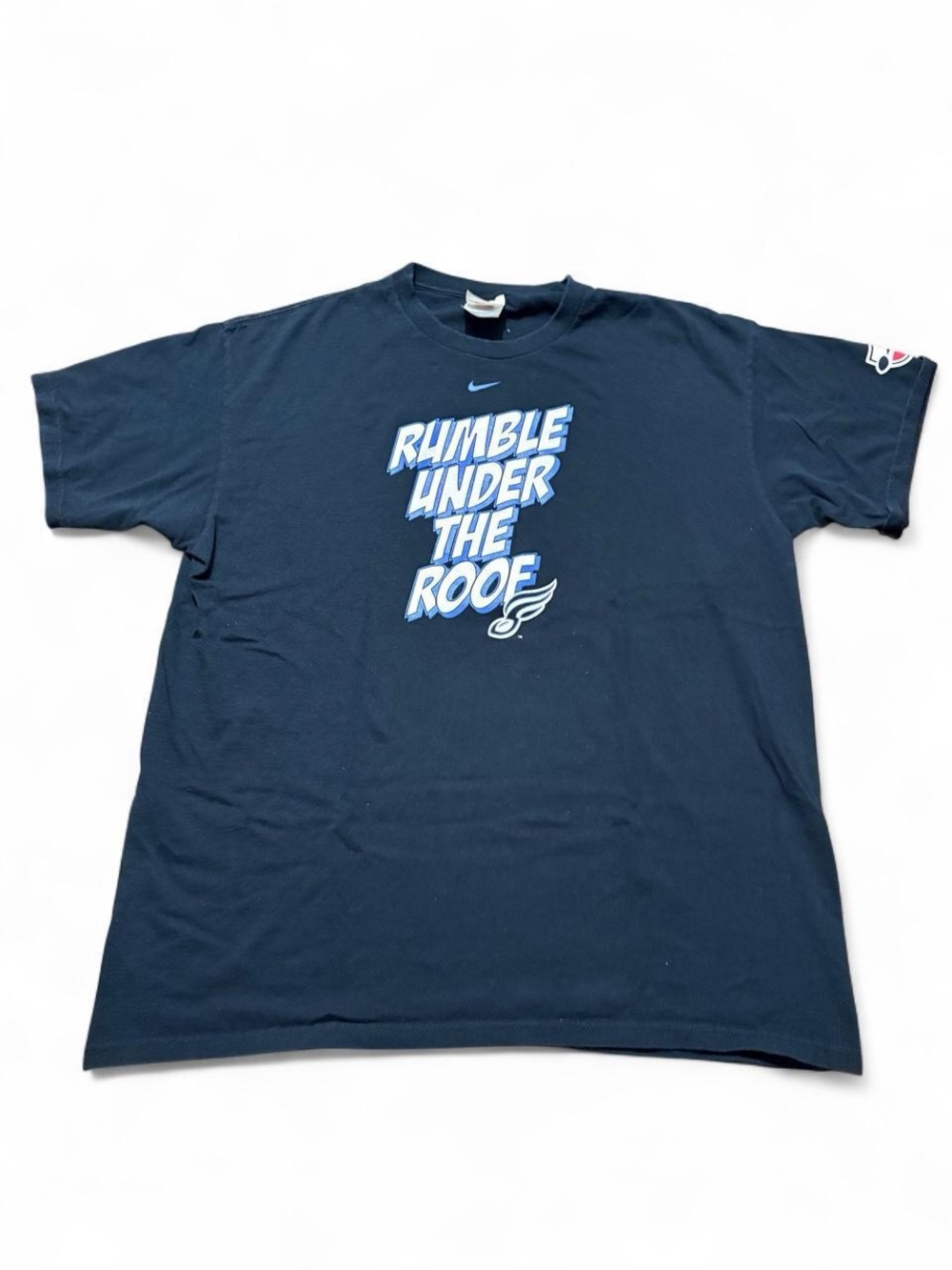 Nike 'Rumble Under The Roof' Black Graphic Tee